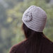 Cappello cloche lana alpaca grigio