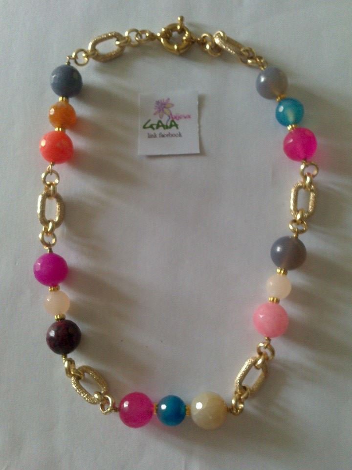 PH PandaHall 78 Piedi Catena Di Perline A Sfera, 4 Colori 2.4mm Catena