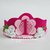 Corona in feltro rosa per la piccola principessa di casa in occasione del suo compleanno!