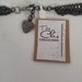 Collana moda con charm