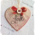 Cuore San Valentino shabby in legno con scritta Love