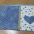 Pochette  porta trucco cuore blu