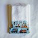 Asciugamani 'Veicoli': un asciugamano con ruspe, trattori, automobili, aerei ed altri veicoli per il tuo bambino