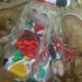 Bambolina in feltro di carnevale
