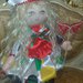 Bambolina in feltro di carnevale