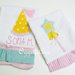 Asciugamani del coordinato scuola 'Principesse' versione ''Cappellino'': un asciugamano per la principessa di casa!