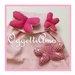 Zainetto ricamato con farfalle glitterate: uno zaino rosa per la più romantica delle bambine!