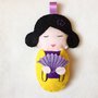 Piccola kokeshi giapponese