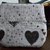 Pochette shabby hearts