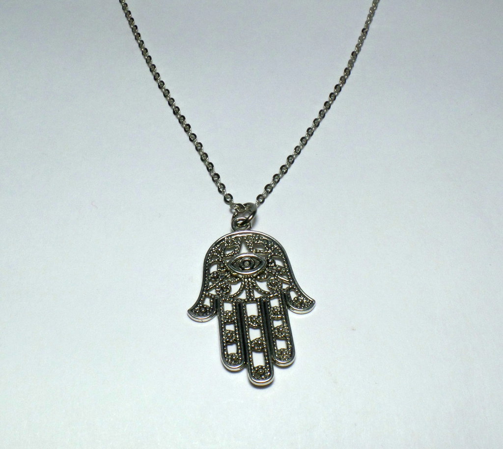 Collana Donna Morella Con Ciondolo Angelo Custode Ali E Zirconi, Catenina Acciaio Inox 70 Cm, Sfera 16 Mm