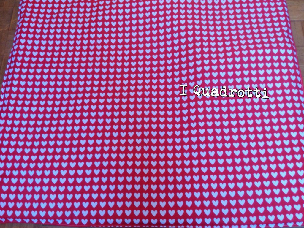 WeLoveDice - Dadi Rossi Con Cuori Bianchi (6 Pezzi) - Made In Germany - 2