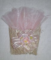 Bomboniera matrimonio nascita o battesimo bustina origami rosa