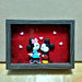 Quadretto-cornicetta con Minnie e Mickey Mouse fimo