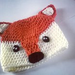 Cappellino Berretta volpe realizzata ad uncinetto in lana o cotone  | su  MissHobby