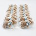 35 orsacchiotti in feltro fatti a mano per le bomboniere del tuo bambino
