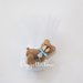 10 teneri orsacchiotti in feltro fatti a mano per le bomboniere dei tuoi bambini