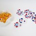 5 contenitori in stoffa a forma di nuvola per le caramelle del vostro candy table