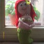 Lavoro all'uncinetto: Bambola La Sirenetta