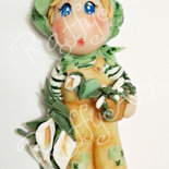 Bambolina in pasta di mais “My Country Dolls – Lily Boy” (abbinabile a Miss Lily)
