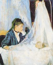 Morisot - The Cradle - Riproduzione d'Arte a punto croce