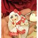 collana con doll in pasta polimerica San Valentino 