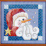 Snow-Ho-Ho - Schema Ricamo Punto Croce - Waxing Moon Designs