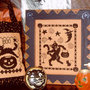 Black Cats' Halloween - Schema Punto Croce Gatti Neri - Waxing Moon Designs