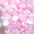 50pz - STRASS PLASTICA rosa chiaro mm 6 