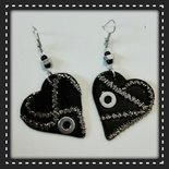 Cuore Rock Orecchini Donna In Acciaio Inox Con Ciondolo Colorato - Idea Regalo - 2