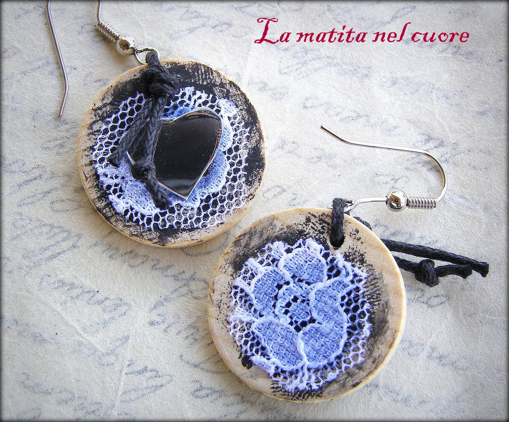 Orecchini a forma di cuore chic in acciaio inossidabile con