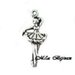 Charm ballerina, 31x13.5 mm