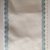 Bordino a Trama Aida Bianca h. 13,5 cm con cimosse con motivo greca azzurra