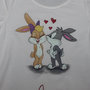 maglietta di lola e bugs bunny