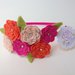 Cerchietto a Roselline by Litlle Rose Handmade