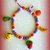Bracciale in fimo handmade con frutta kawaii e perline in legno idee regalo donna 