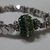 Bracciale acciaio verde swarovski verde