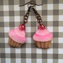 Orecchini Cupcake rosa