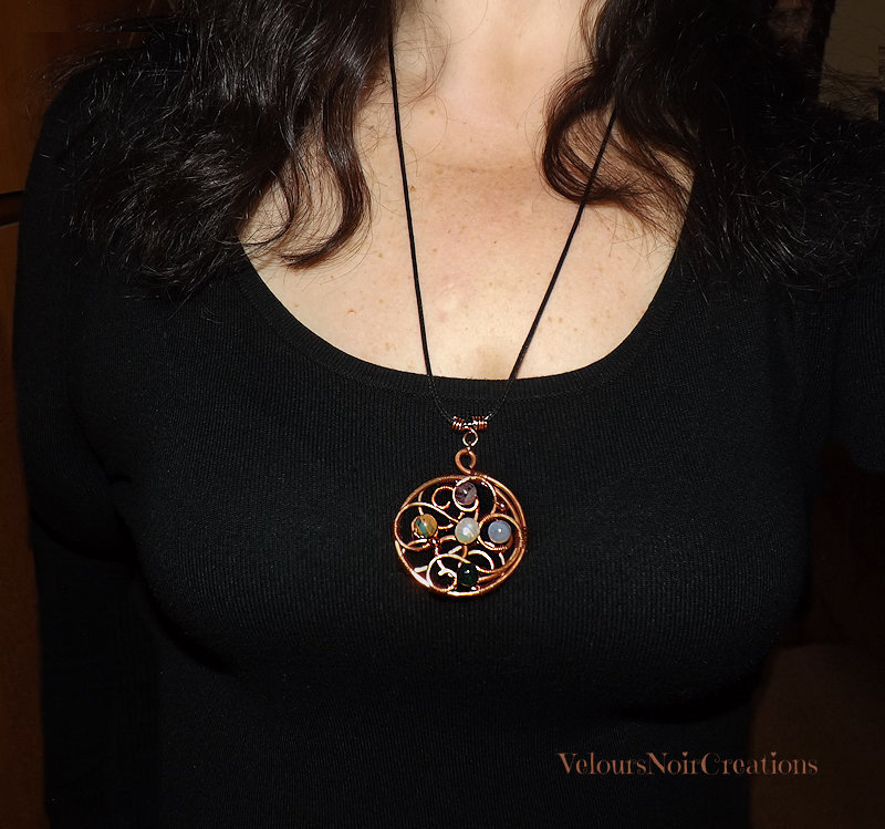 Collana Medaglione Silpada N19 – Argento Sterling 925, Rara E Unica