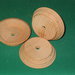 Base legno a botte conica diametro 65 mm
