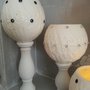 Lanterna artigianale in cera - Wax luminary hand made