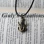  Collana amuleto Dean Winchester SUPERNATURAL umanoide corna tribale Serie TV