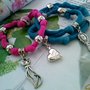 SI SVUOTA!!!!!   2 BRACCIALI AL PREZZO DI 1  SALDI !!!!! BRACCIALE CAVIGLIERA 