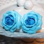 Orecchini "Rosa blu".