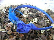 Blu Zipper Hairband - cerchietto