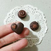 Ciondolo cioccolatini fimo