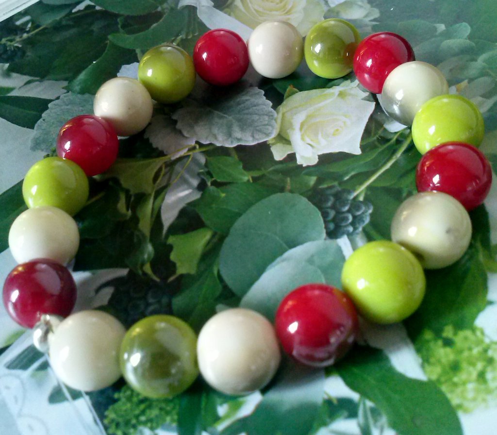 Perle Acrilico Opache 6 Mm Mustard Green - Foto 6