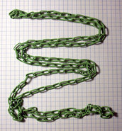 1 metro di catena verde
