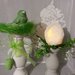 Candeliere Porta uovo di Pasqua - Alto 11 cm