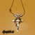 Collana Edward Elric Fullmetal Alchemist con Croce e Serpente