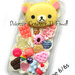 Cover IPhone 6/6s FLESSIBILE Orso kawaii cute caramelle cioccolato leccalecca coniglio kawaii cute